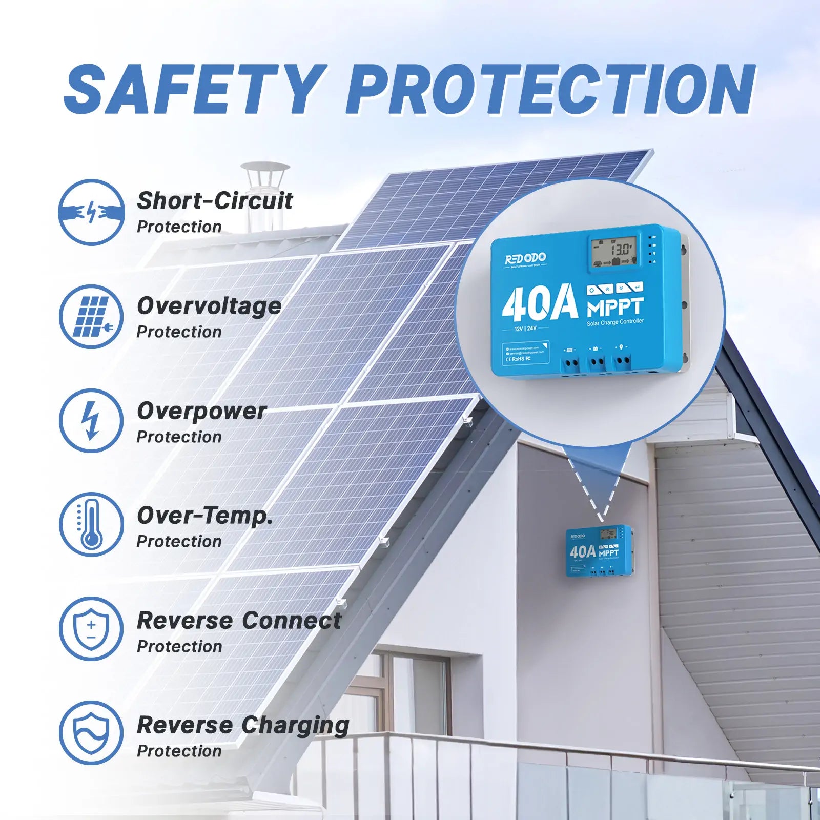 the functions of MPPT solar charge controller
