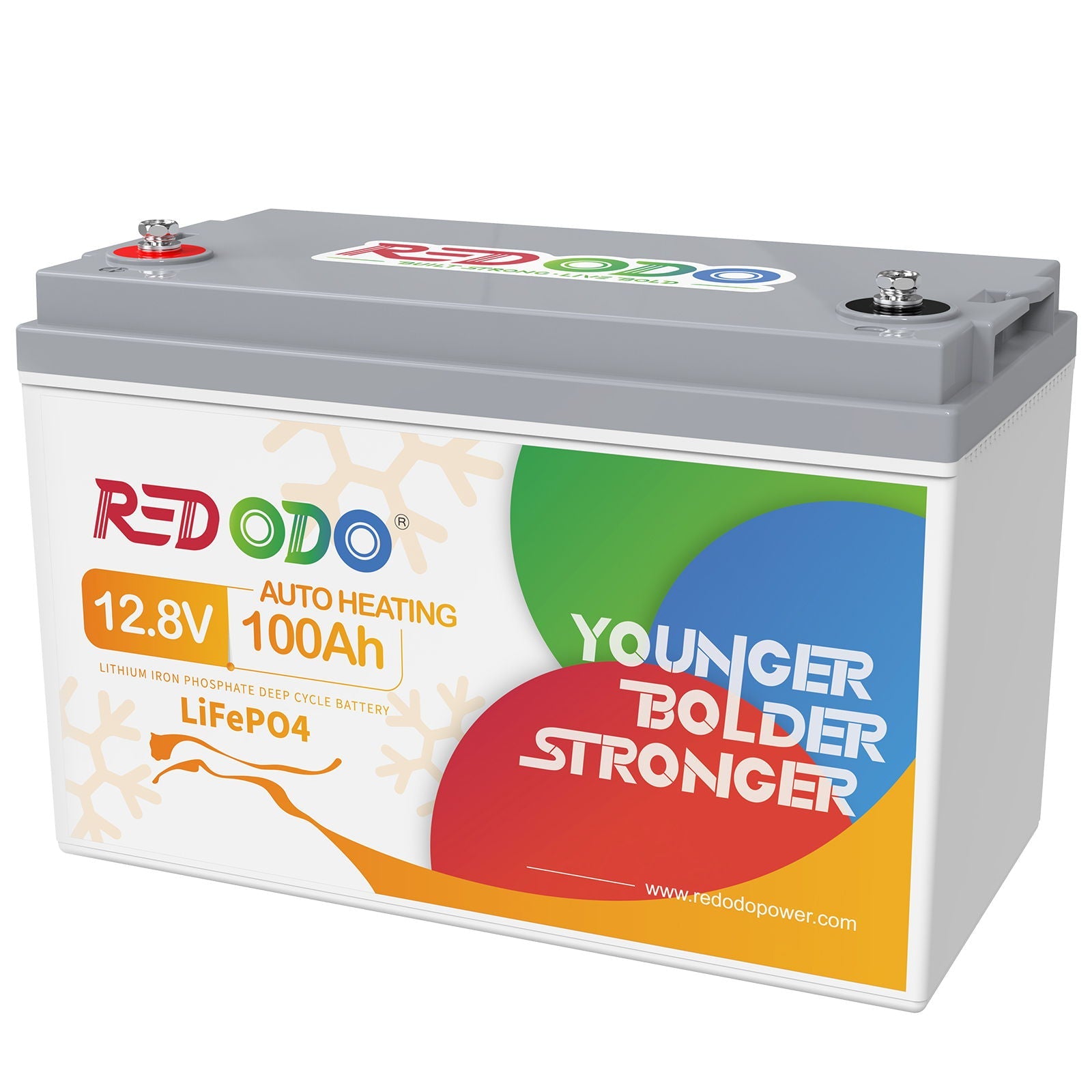 【Like New】【Self-Heating】Redodo 12V 100Ah LiFePO4 Battery Redodo Power