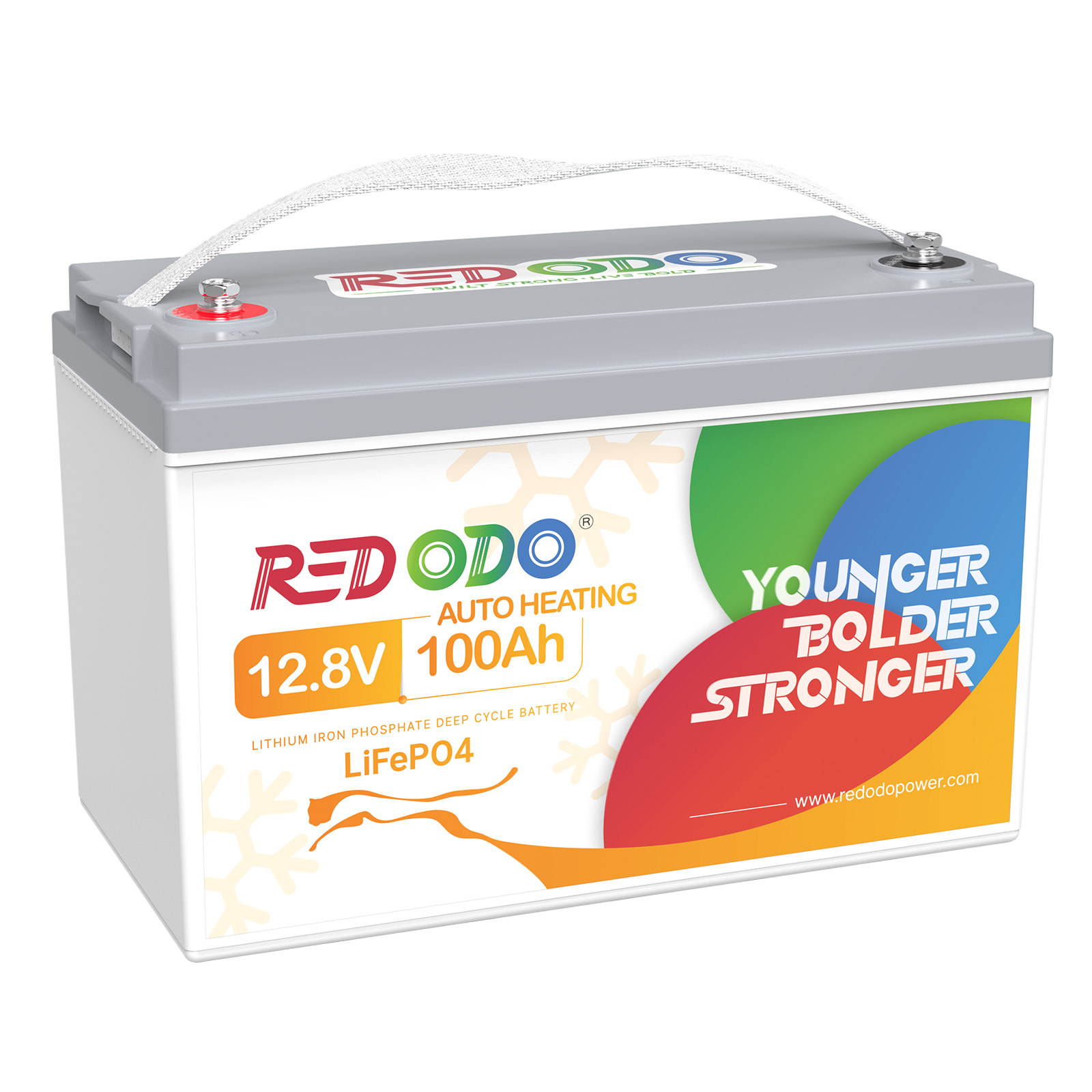 【As low as $323】【Self-Heating】Redodo 12V 100Ah LiFePO4 Battery Redodo Power