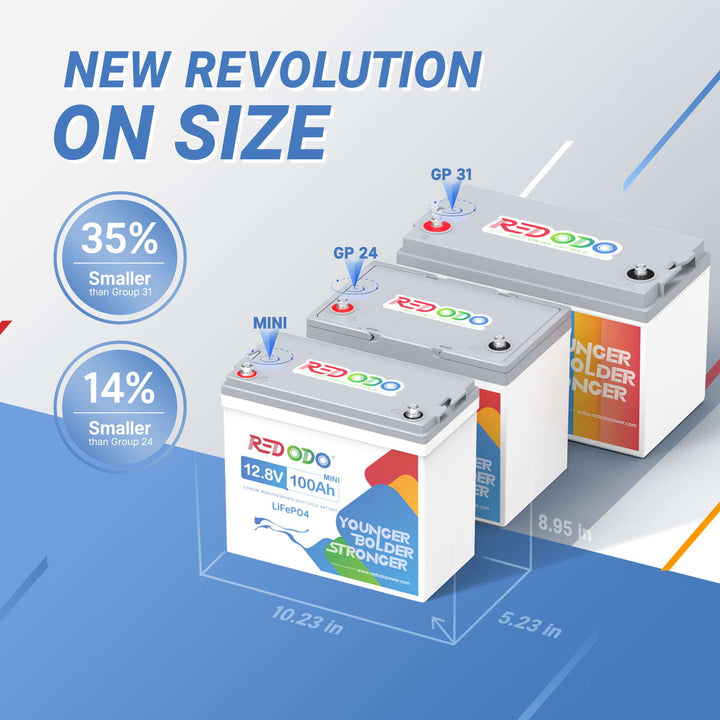 mini size of LiFePO4 lithium battery