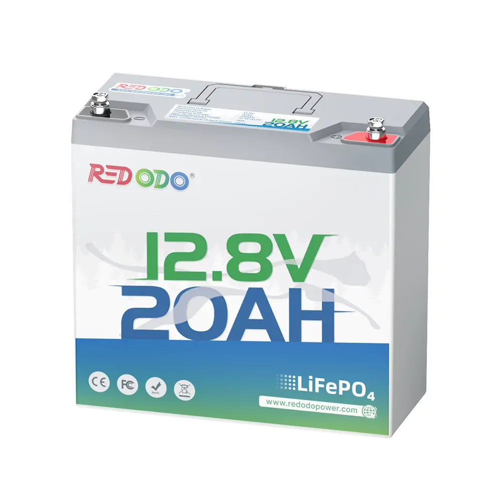 Redodo 12V 20Ah Lithium Battery | For Fish Finders, Camping Gear, Amateur Radios