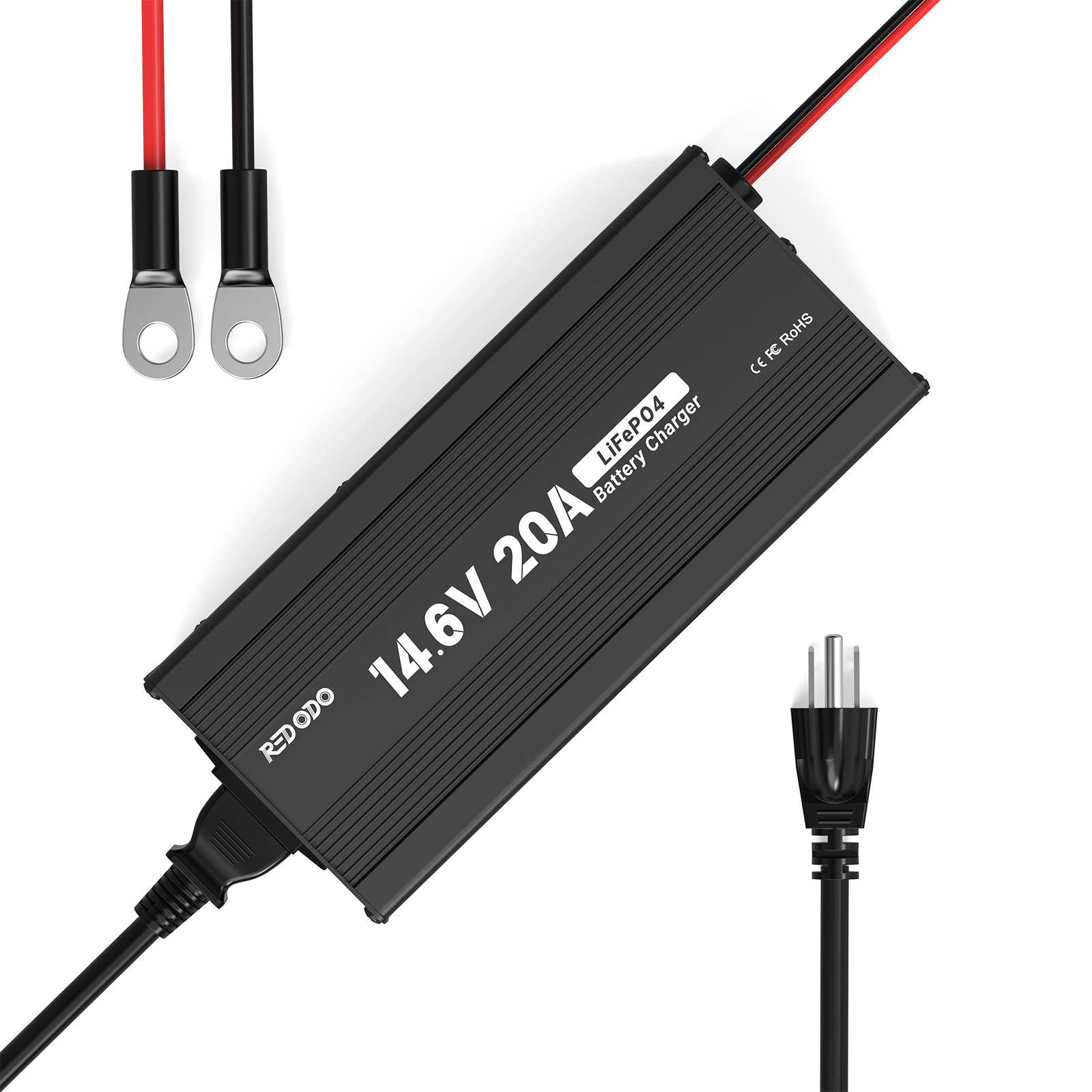 【Only $95】Redodo 14.6V 20A Lifepo4 battery charger Redodo Power
