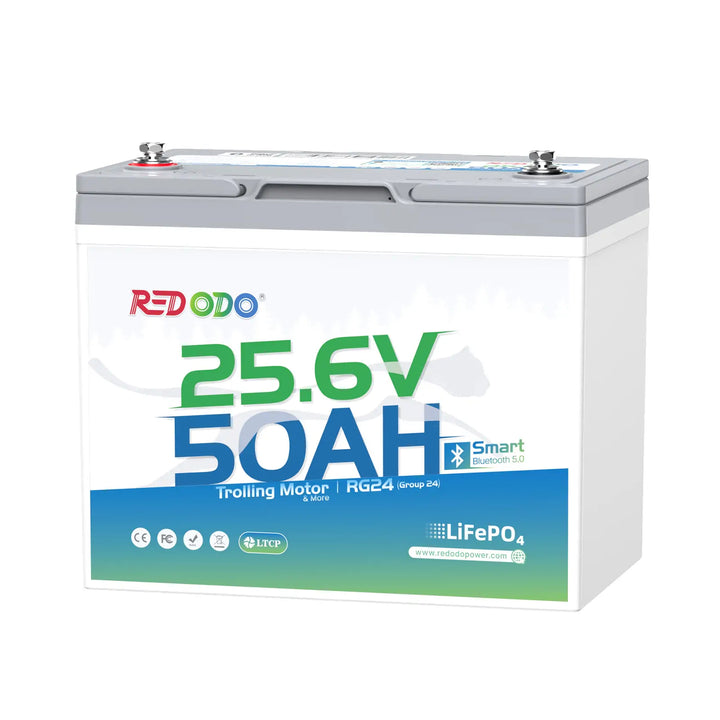 best 24V lithium trolling motor battery