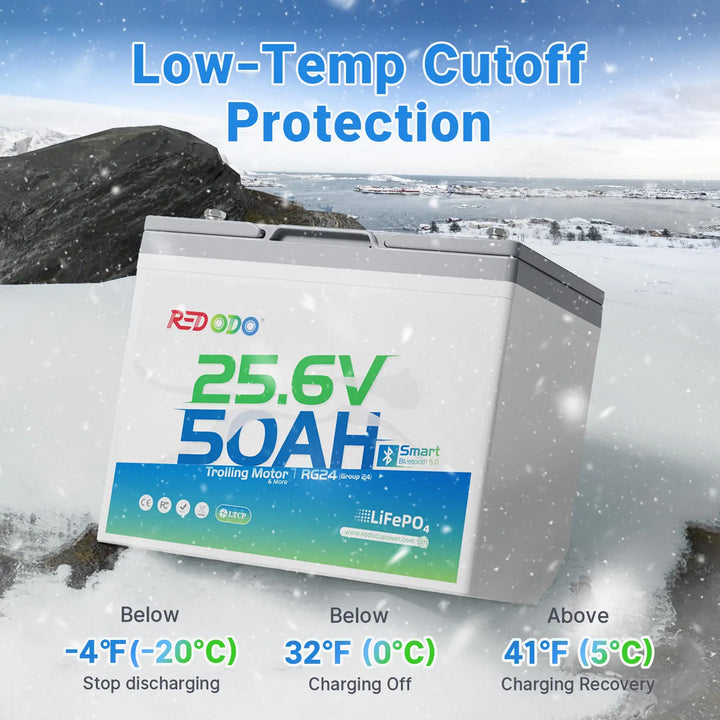 Redodo 24V lithium battery for trolling motor