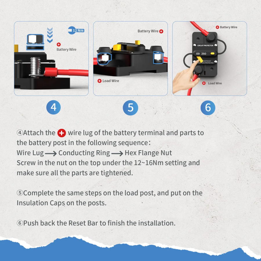 Redodo 250A Circuit Breaker Redodo Power