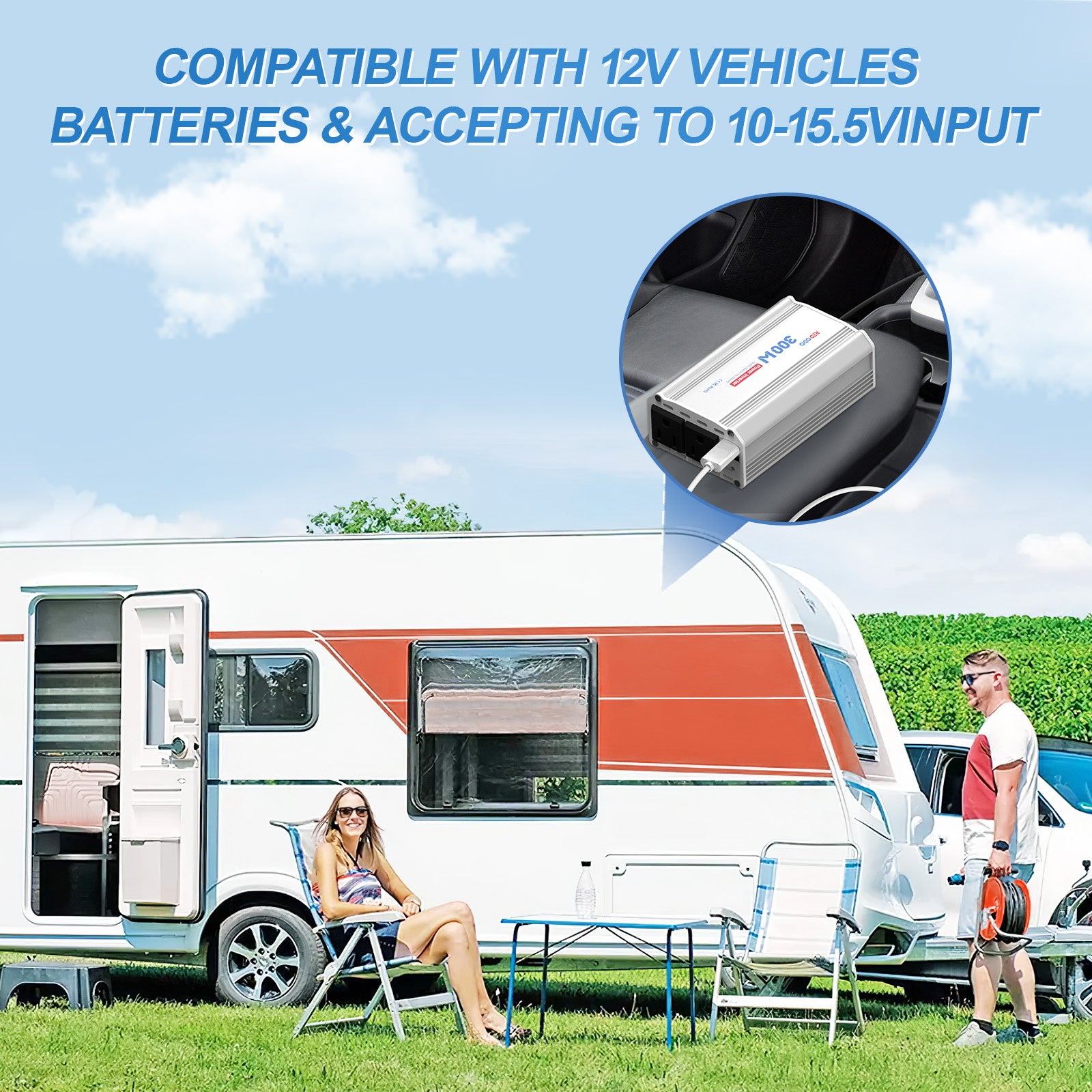 Redodo 300W Sine Wave Inverter Redodo Power