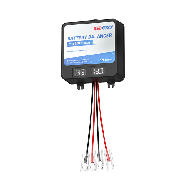 SiRyder Equalizer Batterij 48 V, 4 x 12 V batterijen Balancer Batterij Display HA12L Digitale equalizer Batterij Balancer met LED-display voor lithiumbatterij loodzuur SiRyder Equalizer Batterij 48 V, 4 x 12 V batterijen Balancer Batterij Display HA12L Digitale equalizer Batterij Balancer met LED-display voor lithiumbatterij loodzuur
