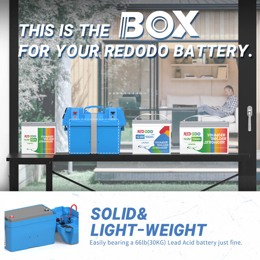 Redodo Portable Battery Box for home