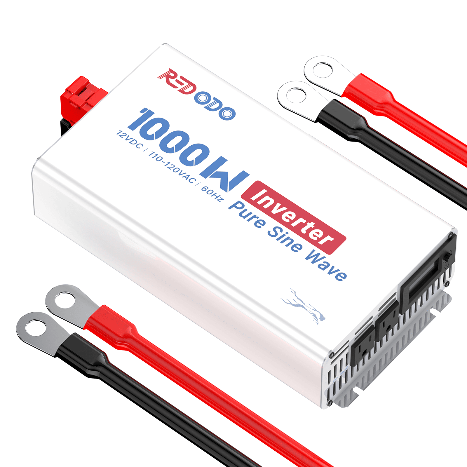 Redodo 1000W Pure Sine Wave Inverter with Digital LCD Screen
