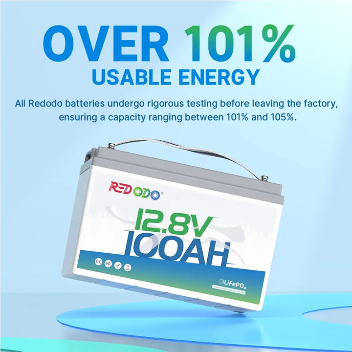 Redodo 12V 100Ah lithium battery