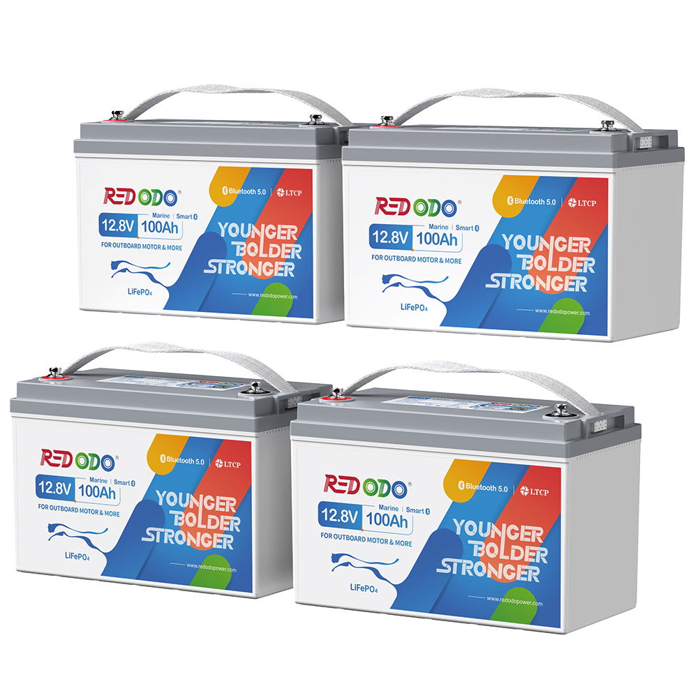 4 pack of Electric Outboard Motor lithium batteries