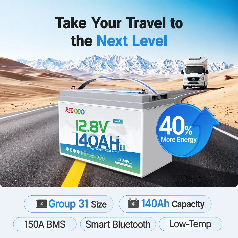 Redodo best group 31 140Ah lithium battery bms with bluetooth