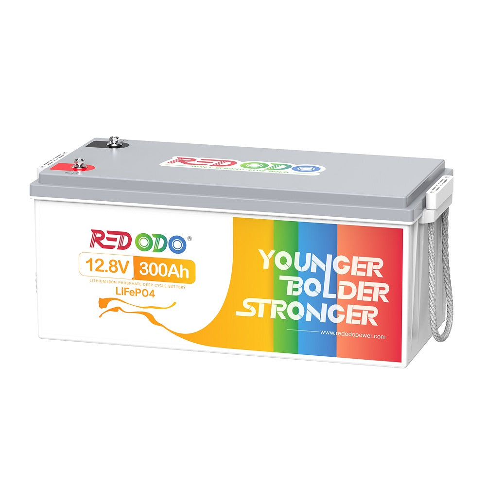 【Pre-Order】Redodo 12V 300Ah Lithium LiFePO4 Battery | Replaces 6*12V 100Ah AGM Batteries | For RV, Marine, Home battery backup