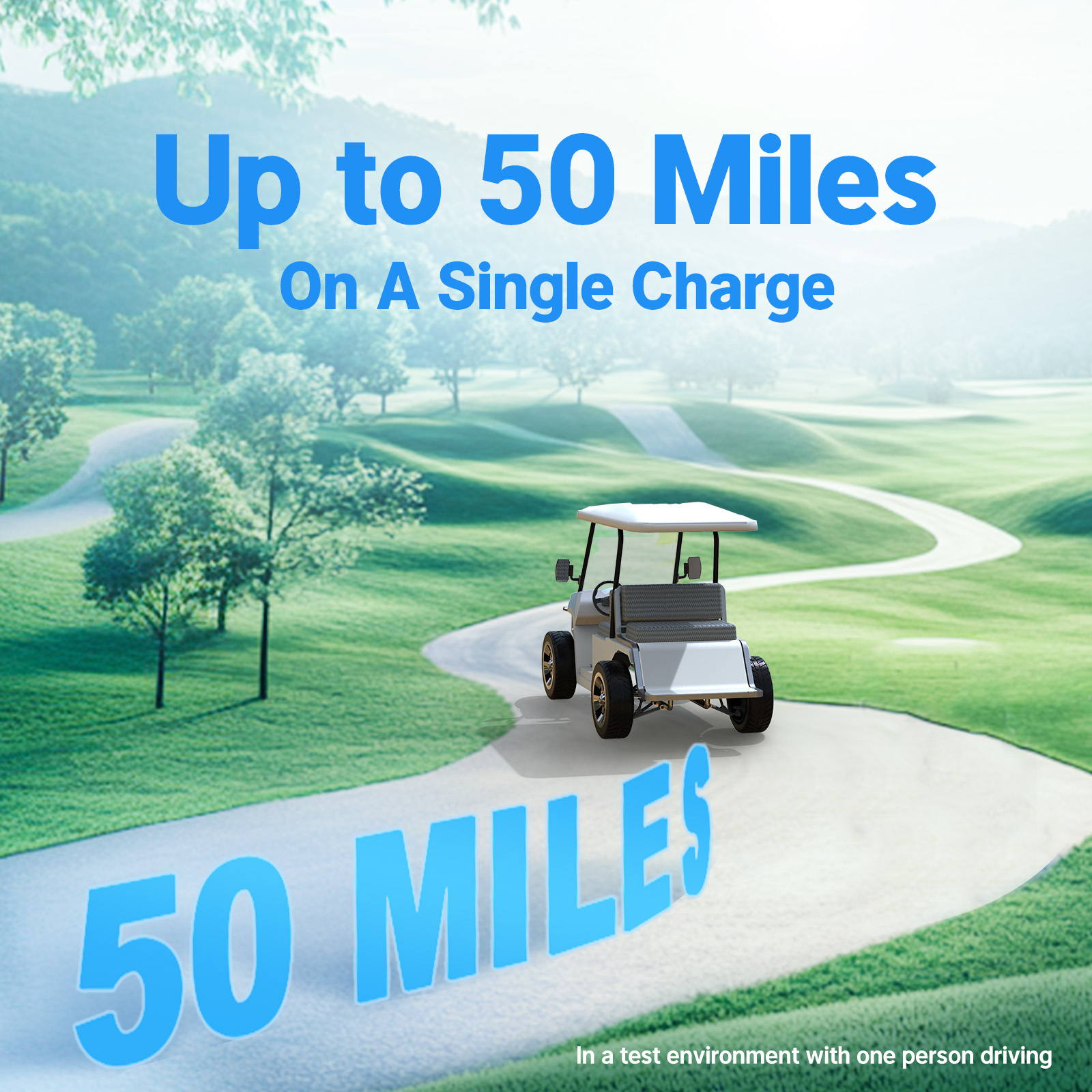 48v 100ah lithium golf cart battery​, long-lasting up to 50 miles
