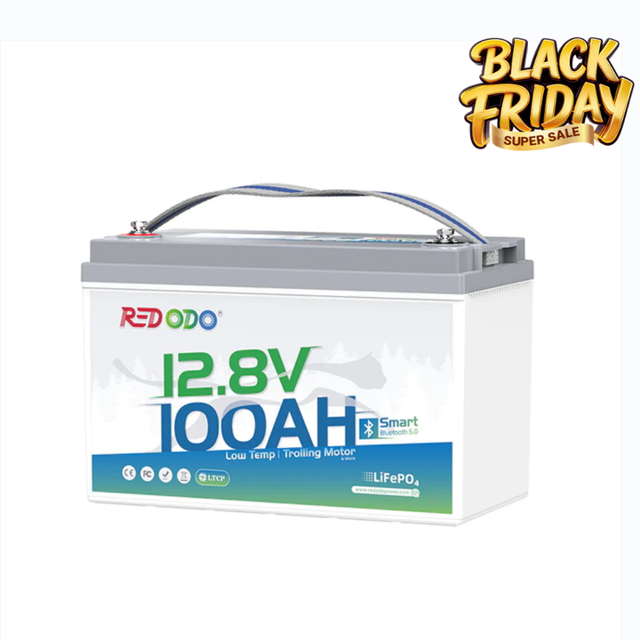 Redodo 12V 100Ah Group 31 Lithium Battery Black Friday Deal