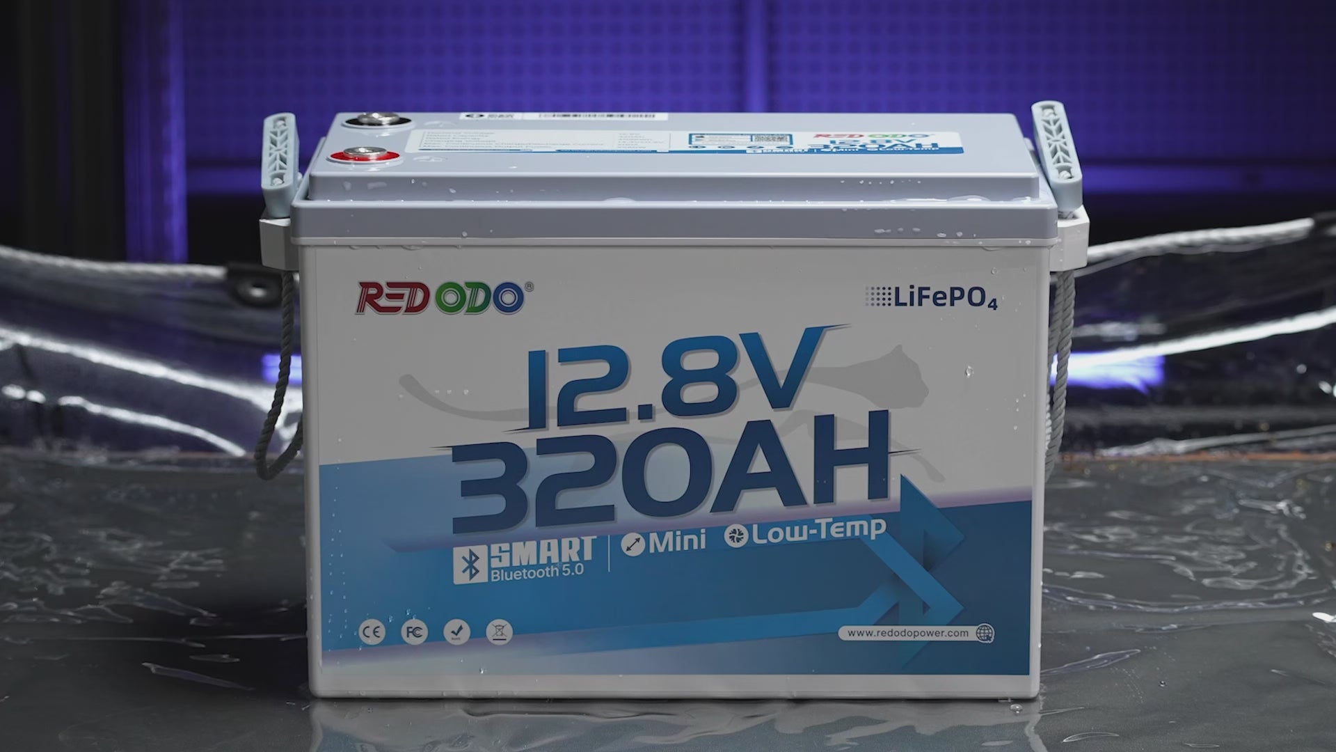 🔥【$534 After Subscribe】Redodo 12V 320Ah Mini Bluetooth Lithium Battery | Best for Boondocking, Long Road Trip, Desert Trip