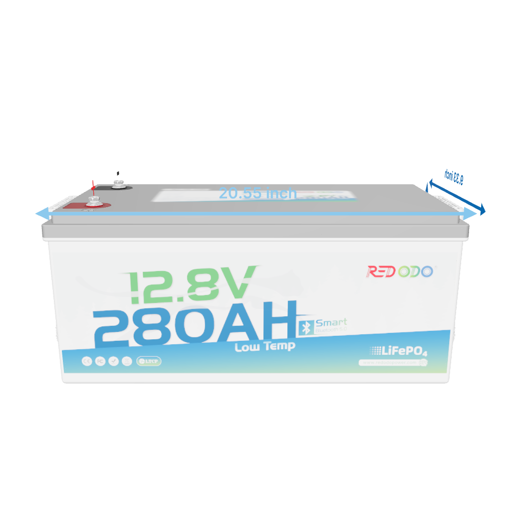 12V 280Ah Bluetooth Lithium Battery 