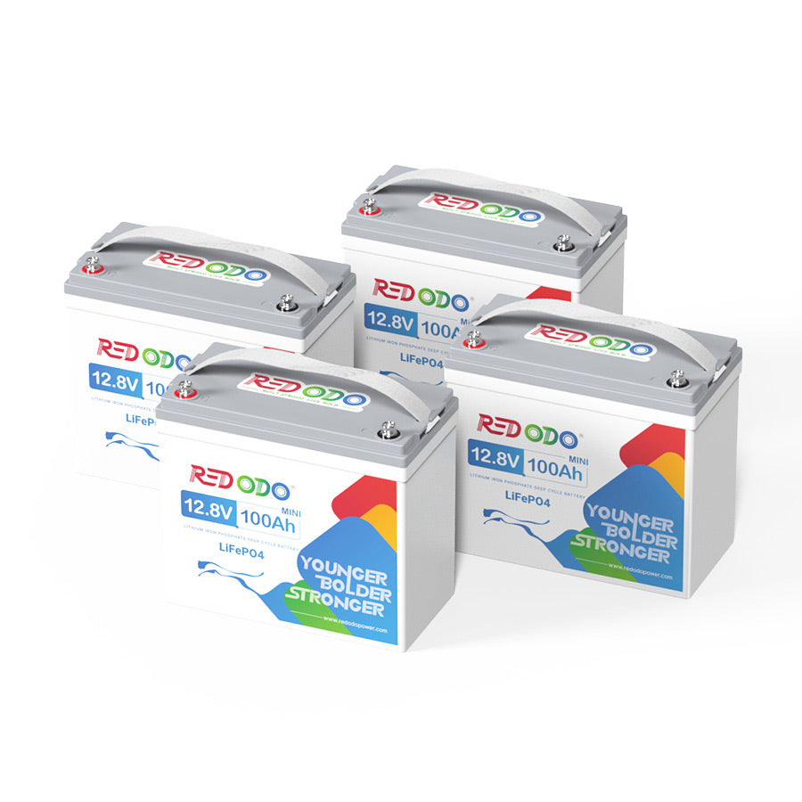 【NEW】Redodo 12V 100Ah Mini LiFePO4 battery | 1.28kWh & 1.28kW Redodo