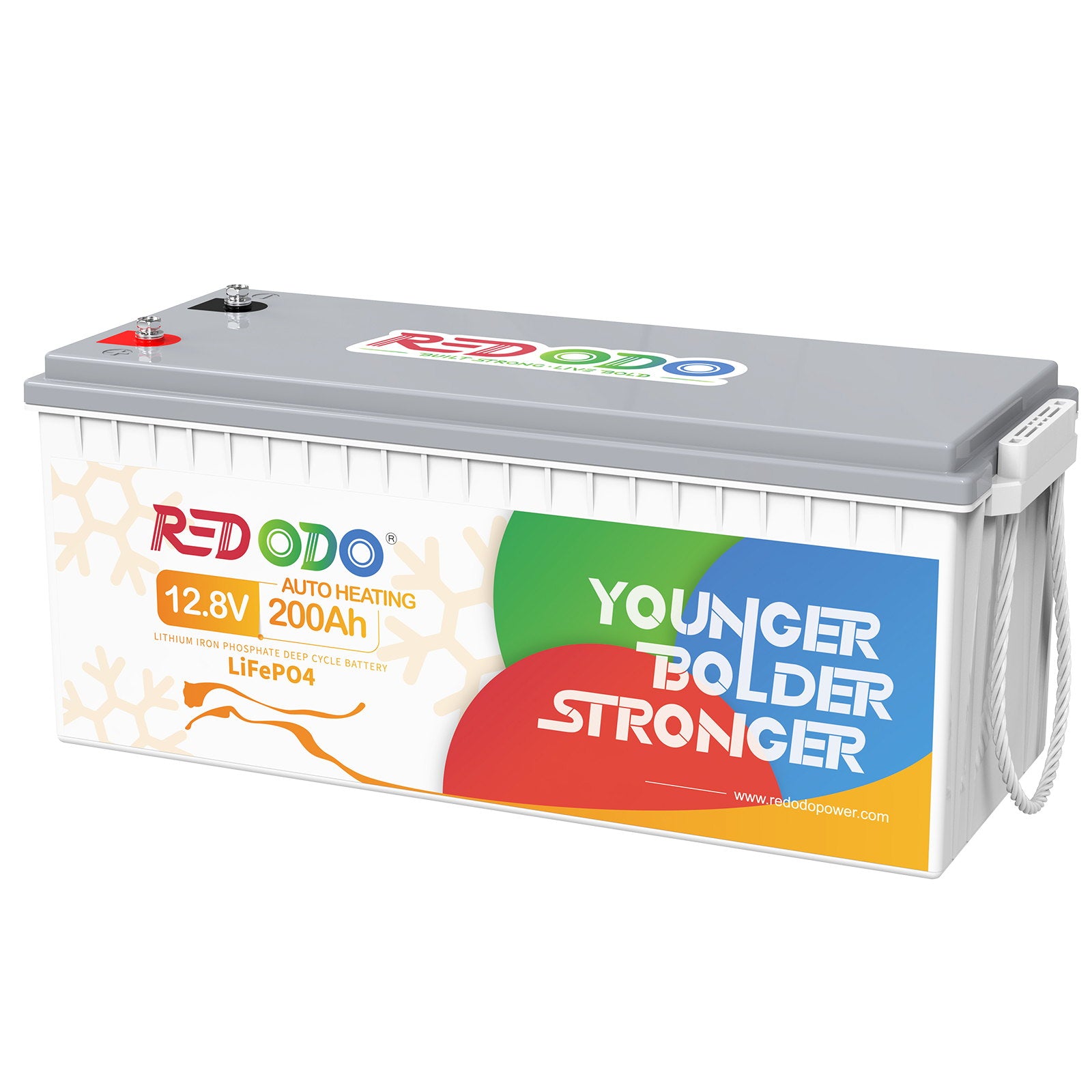 【Self-Heating】Redodo 12V 200Ah LiFePO4 Battery Redodo