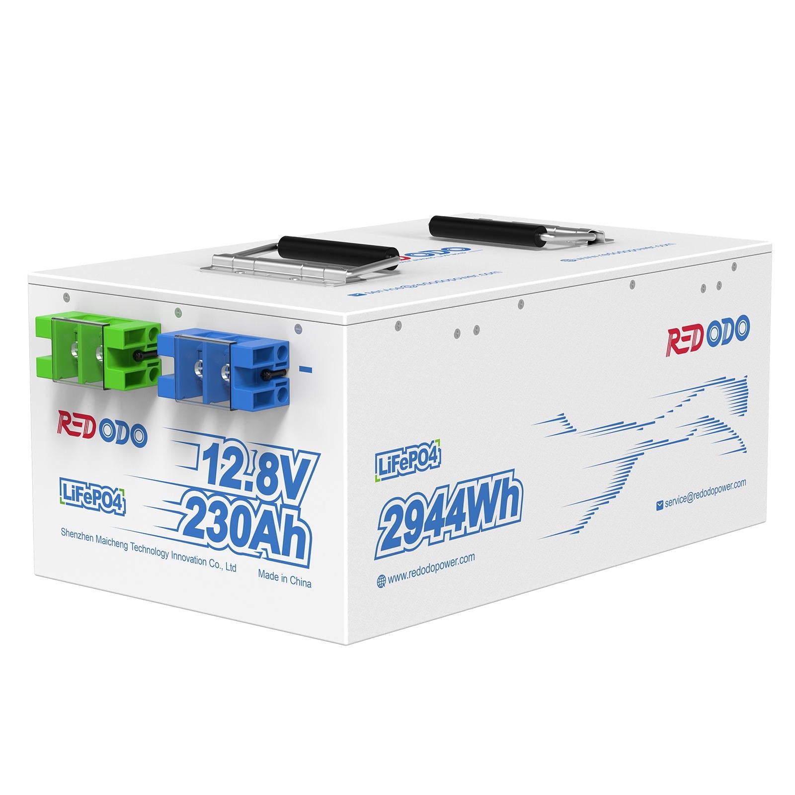 Redodo 12V 230Ah LiFePO4 Battery | 2.944kWh & 1.92kW Redodo Power